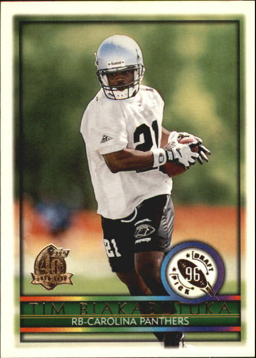 1996 Topps Football "Main Set" Cards #221 to #440 Rookies and Veterans - Picture 278 of 299