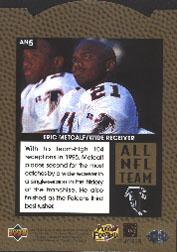 1996 Upper Deck Silver Football "All-NFL" Insert Cards - Picture 6 of 25