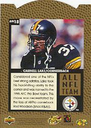 1996 Upper Deck Silver Football "All-NFL" Insert Cards - Picture 23 of 25