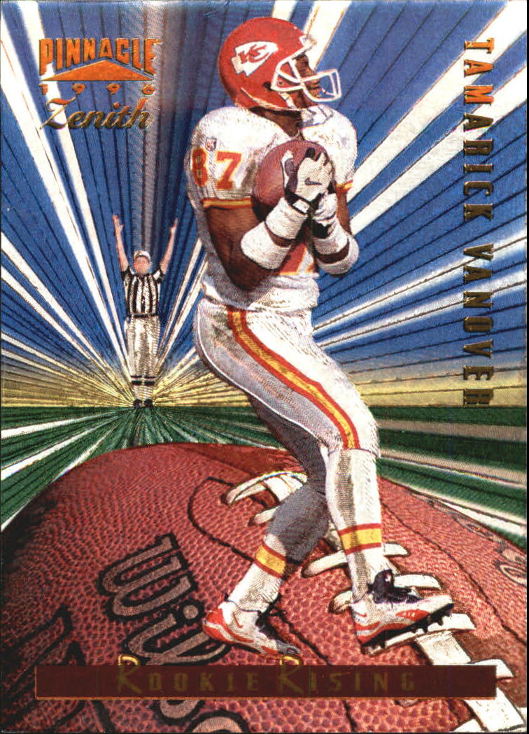 Tarjetas insertables de fútbol americano Zenith 1996 "Rookie Rising" - Imagen 7 de 17