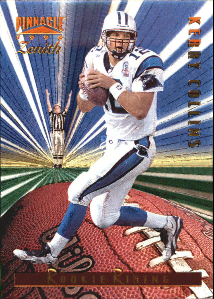 Tarjetas insertables de fútbol americano Zenith 1996 "Rookie Rising" - Imagen 11 de 17