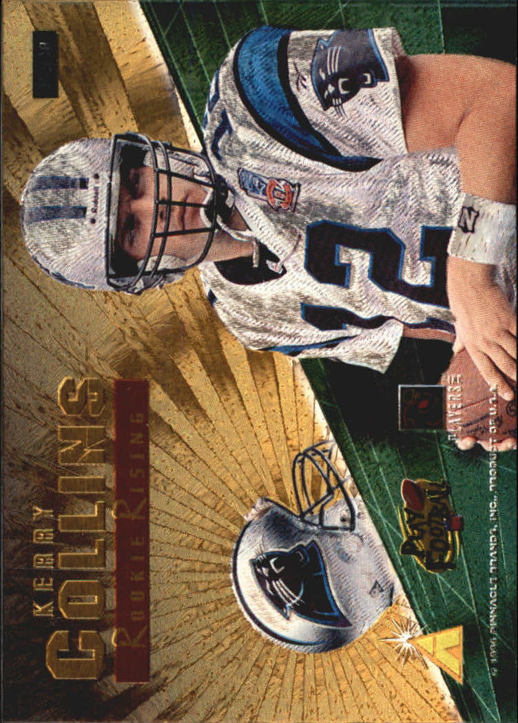Tarjetas insertables de fútbol americano Zenith 1996 "Rookie Rising" - Imagen 10 de 17