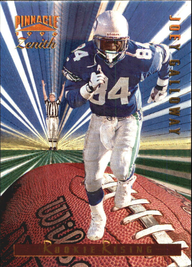 Tarjetas insertables de fútbol americano Zenith 1996 "Rookie Rising" - Imagen 13 de 17