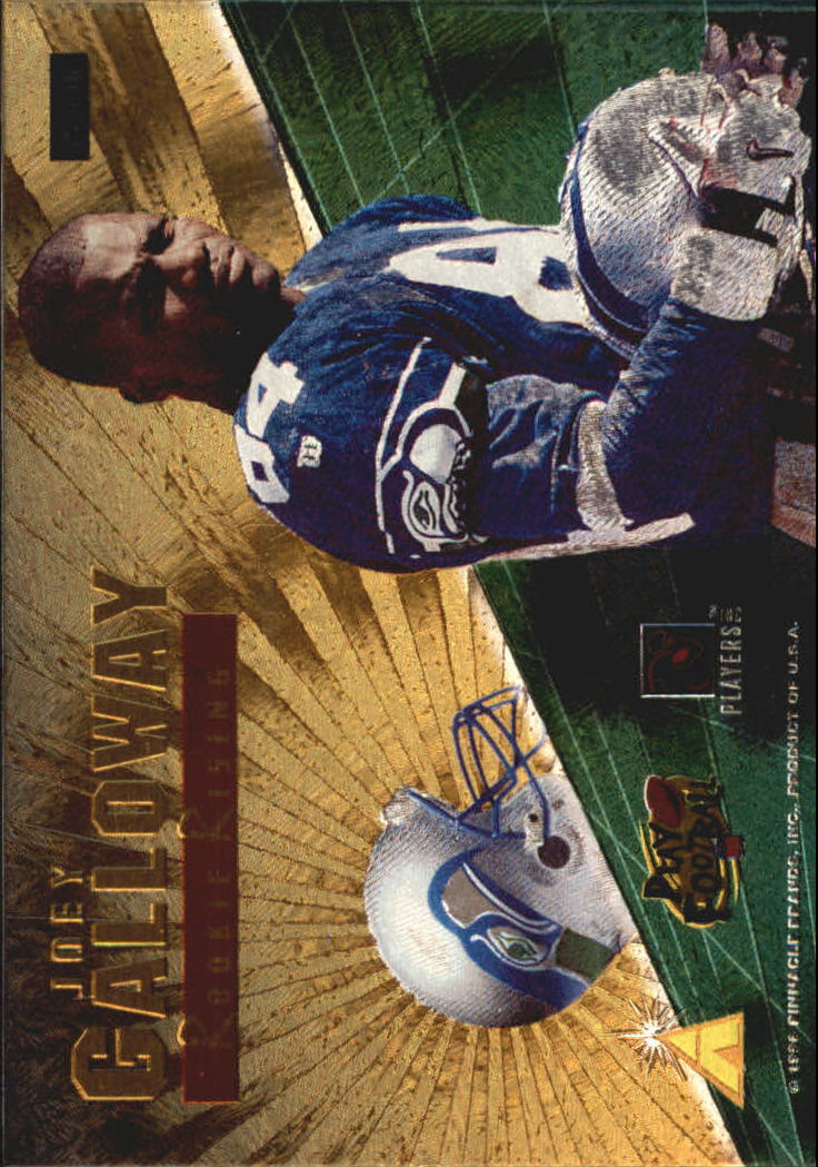 Tarjetas insertables de fútbol americano Zenith 1996 "Rookie Rising" - Imagen 12 de 17