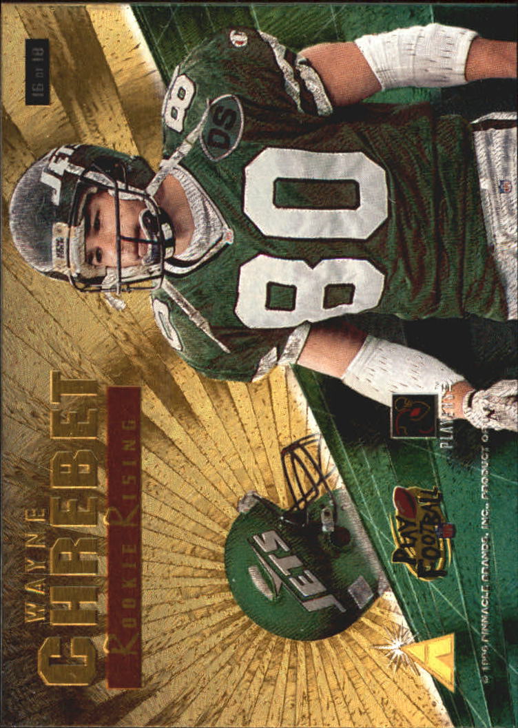 Tarjetas insertables de fútbol americano Zenith 1996 "Rookie Rising" - Imagen 14 de 17