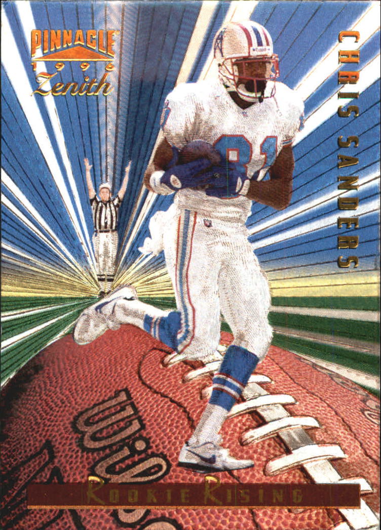 Tarjetas insertables de fútbol americano Zenith 1996 "Rookie Rising" - Imagen 17 de 17