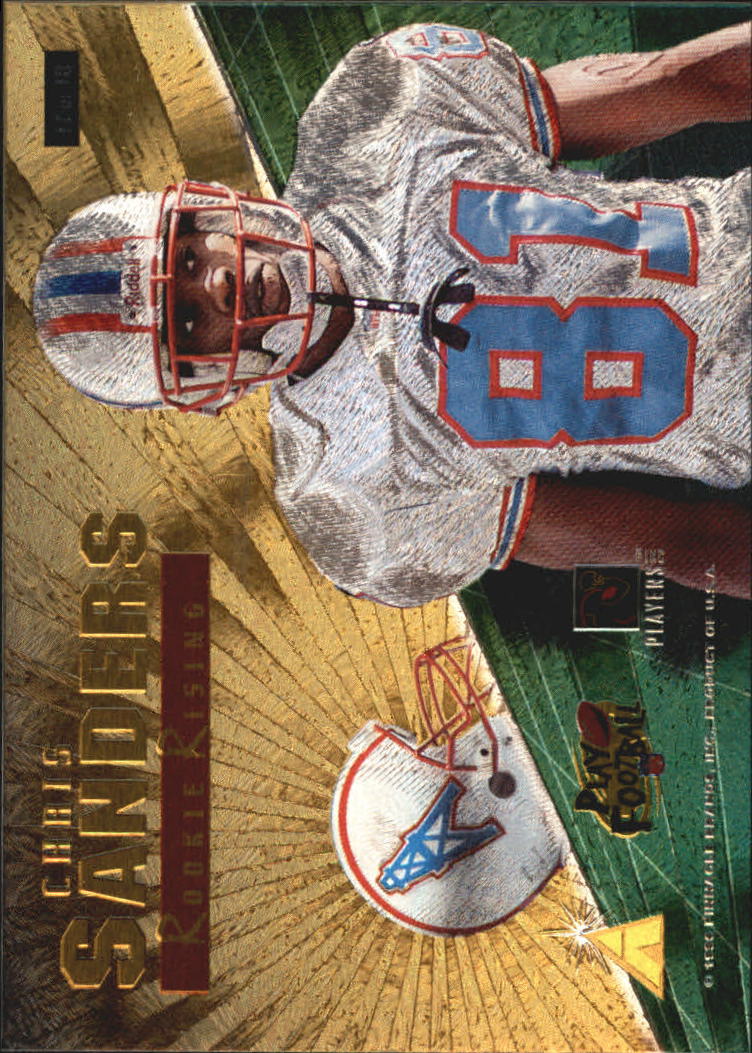 Tarjetas insertables de fútbol americano Zenith 1996 "Rookie Rising" - Imagen 16 de 17