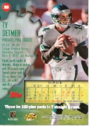 1997 Stadium Club Football "Main Set" Cards #1 to #200 Rookies and Veterans - Picture 164 of 334