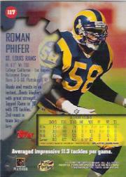 1997 Stadium Club Football "Main Set" Cards #1 to #200 Rookies and Veterans - Picture 194 of 334