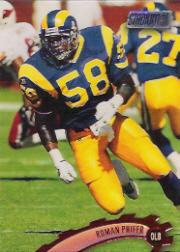 1997 Stadium Club Football "Main Set" Cards #1 to #200 Rookies and Veterans - Picture 193 of 334