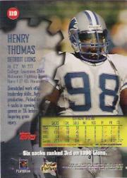 1997 Stadium Club Football "Main Set" Cards #1 to #200 Rookies and Veterans - Picture 198 of 334