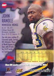 1997 Stadium Club Football "Main Set" Cards #201 to Checklists Rookies and Vets - Picture 108 of 252