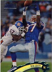 1997 Stadium Club Football "Main Set" Cards #201 to Checklists Rookies and Vets - Picture 123 of 252
