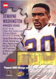 1997 Stadium Club Football "Main Set" Cards #201 to Checklists Rookies and Vets - Picture 185 of 252