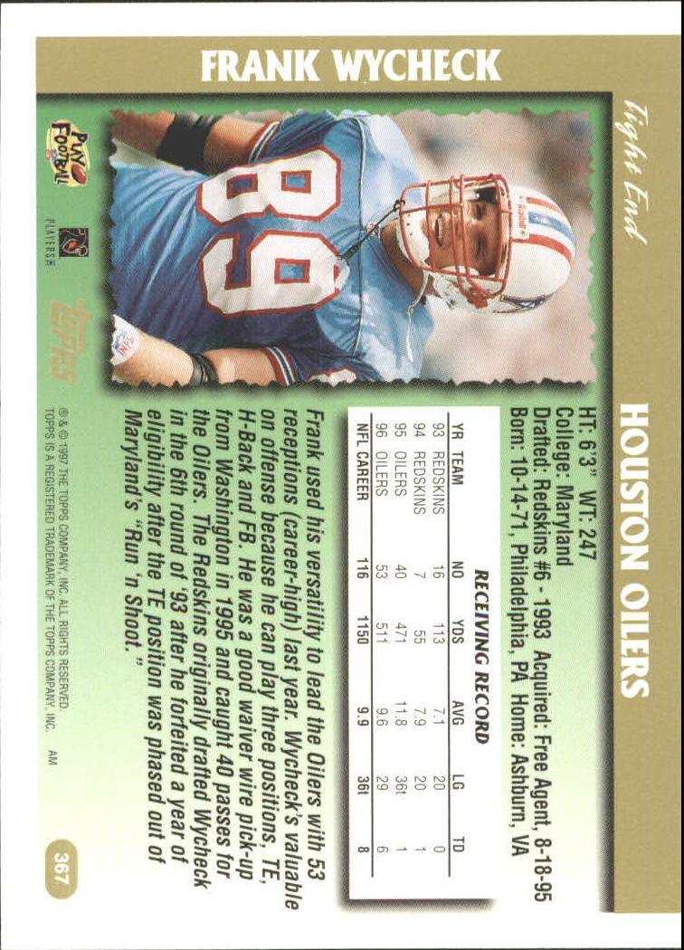 Tarjetas paralelas de fútbol americano Topps 1997 ""acuñadas en cantón - Imagen 19 de 21