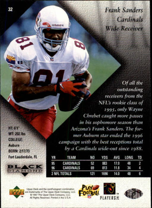 1997 Upper Deck Black Diamond - Chris Sanders #99 for sale online