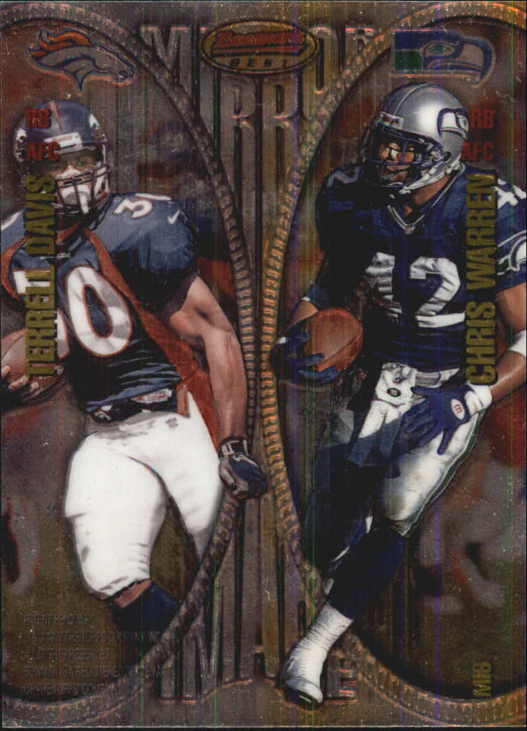 Tarjetas ""Refractores e insertos"" de fútbol americano Bowman's Best 1997 - Imagen 11 de 21