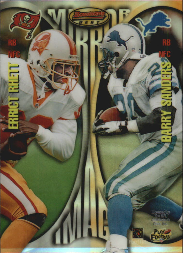 Tarjetas ""Refractores e insertos"" de fútbol americano Bowman's Best 1997 - Imagen 12 de 21