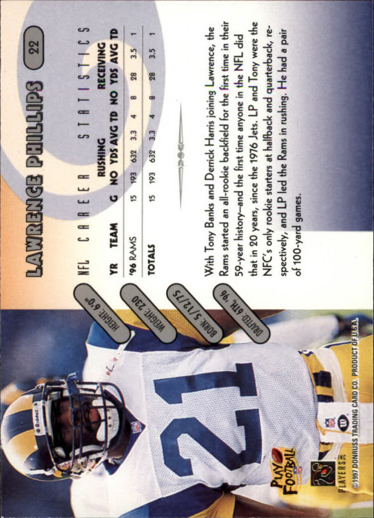 1997 Donruss Football "Main Set" Cards #1 to #230 Rookies and Veterans - Picture 43 of 445