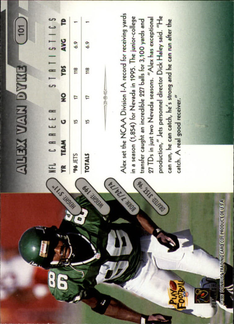 1997 Donruss Football "Main Set" Cards #1 to #230 Rookies and Veterans - Picture 197 of 445