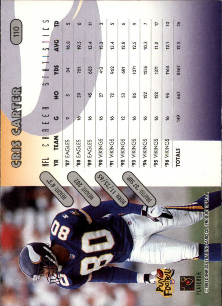 1997 Donruss Football "Main Set" Cards #1 to #230 Rookies and Veterans - Picture 215 of 445