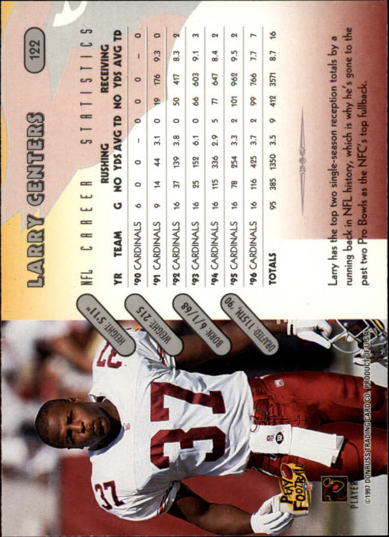 1997 Donruss Football "Main Set" Cards #1 to #230 Rookies and Veterans - Picture 239 of 445