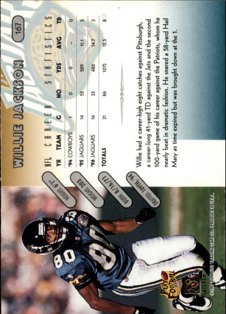 1997 Donruss Football "Main Set" Cards #1 to #230 Rookies and Veterans - Picture 327 of 445