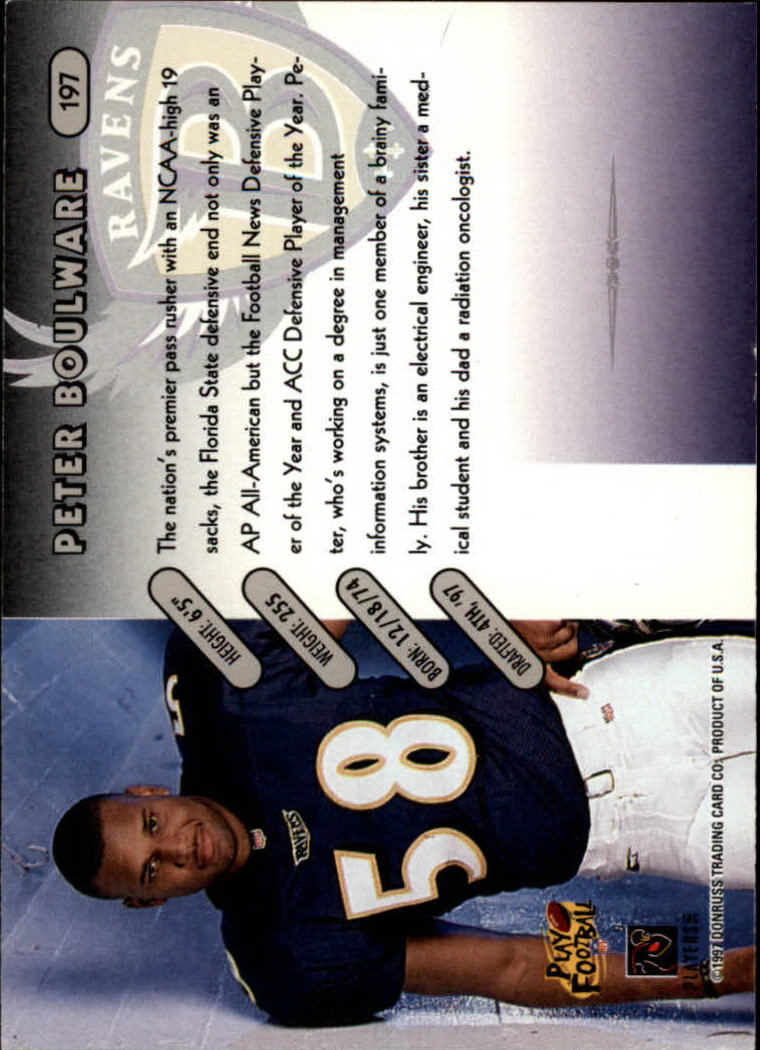 1997 Donruss Football "Main Set" Cards #1 to #230 Rookies and Veterans - Picture 385 of 445