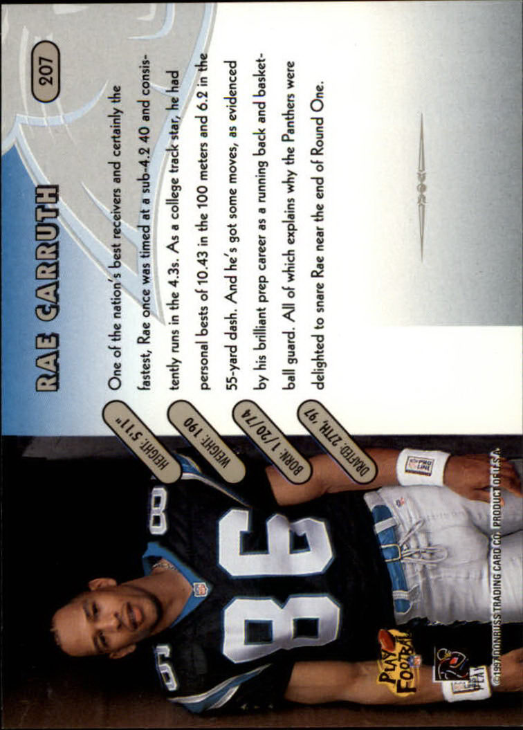 1997 Donruss Football "Main Set" Cards #1 to #230 Rookies and Veterans - Picture 403 of 445