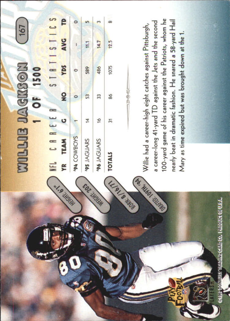 Tarjetas paralelas Donruss Football 1997 "Pruebas de prensa plateadas" - Imagen 13 de 13