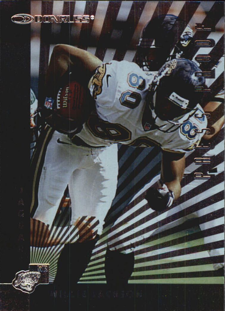 Tarjetas paralelas Donruss Football 1997 "Pruebas de prensa plateadas" - Imagen 12 de 13