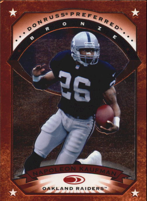 1997 Donruss Preferred Football "Main Set" Cards #1 to 150 Rookies and Veterans - Picture 34 of 147