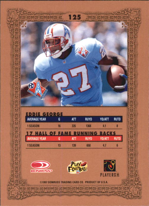 1997 Donruss Preferred Football "Main Set" Cards #1 to 150 Rookies and Veterans - Picture 113 of 147
