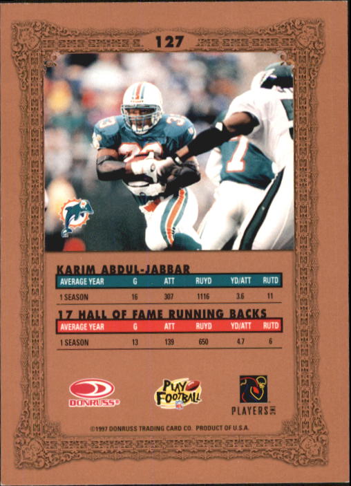 1997 Donruss Preferred Football "Main Set" Cards #1 to 150 Rookies and Veterans - Picture 115 of 147