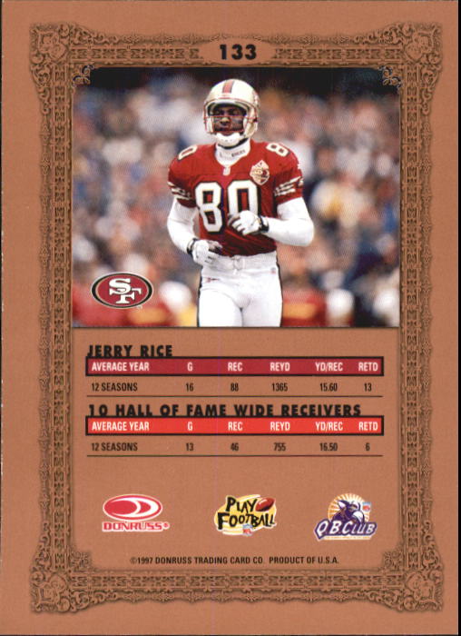 1997 Donruss Preferred Football "Main Set" Cards #1 to 150 Rookies and Veterans - Picture 125 of 147