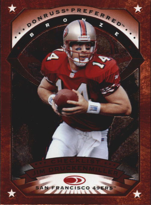 1997 Donruss Preferred Football "Main Set" Cards #1 to 150 Rookies and Veterans - Picture 144 of 147