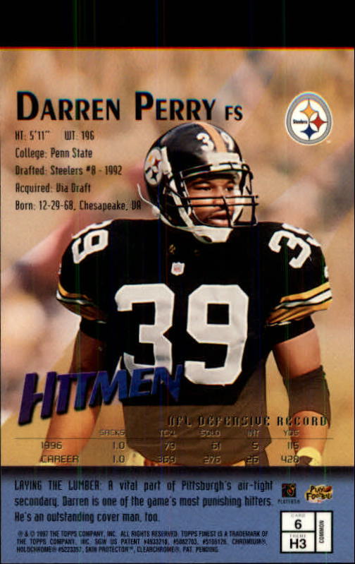 1997 Finest Football "Main Set" Cards #1 to #294 Promo Rookies and Veterans - Picture 13 of 350