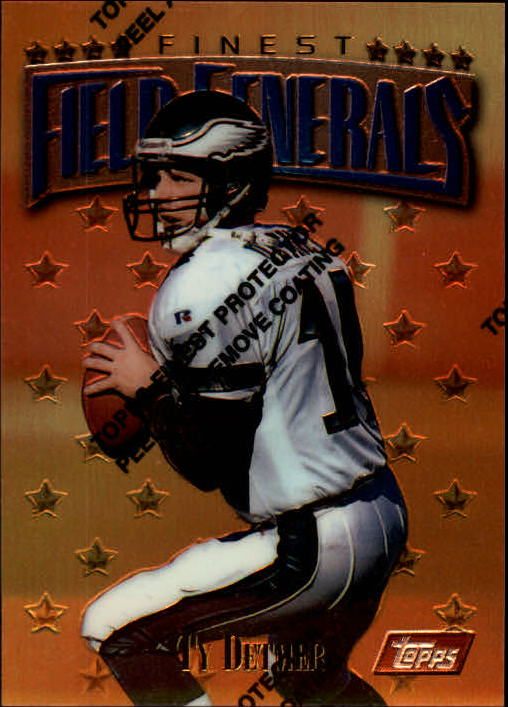 1997 Finest Football "Main Set" Cards #1 to #294 Promo Rookies and Veterans - Picture 28 of 350