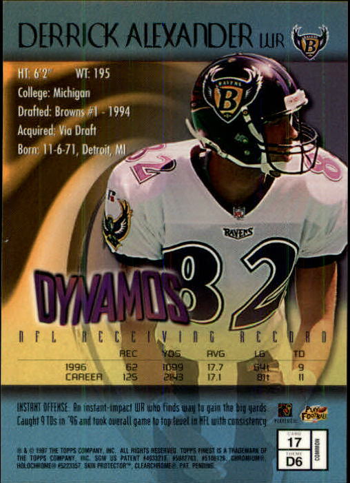 1997 Finest Football "Main Set" Cards #1 to #294 Promo Rookies and Veterans - Picture 33 of 350