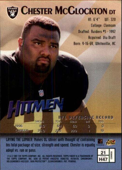 1997 Finest Football "Main Set" Cards #1 to #294 Promo Rookies and Veterans - Picture 39 of 350