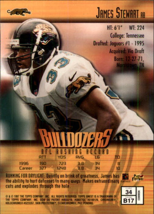 1997 Finest Football "Main Set" Cards #1 to #294 Promo Rookies and Veterans - Picture 65 of 350