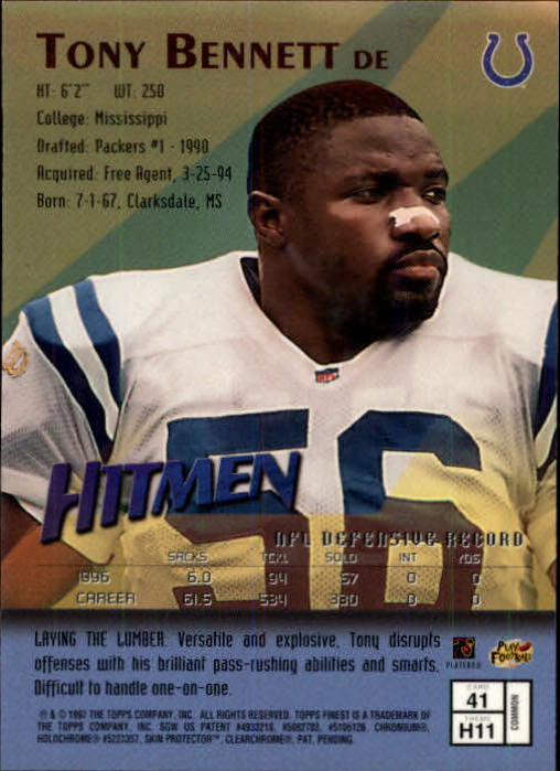 1997 Finest Football "Main Set" Cards #1 to #294 Promo Rookies and Veterans - Picture 79 of 350
