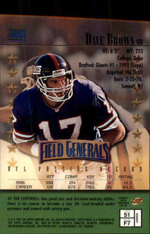 1997 Finest Football "Main Set" Cards #1 to #294 Promo Rookies and Veterans - Picture 95 of 350