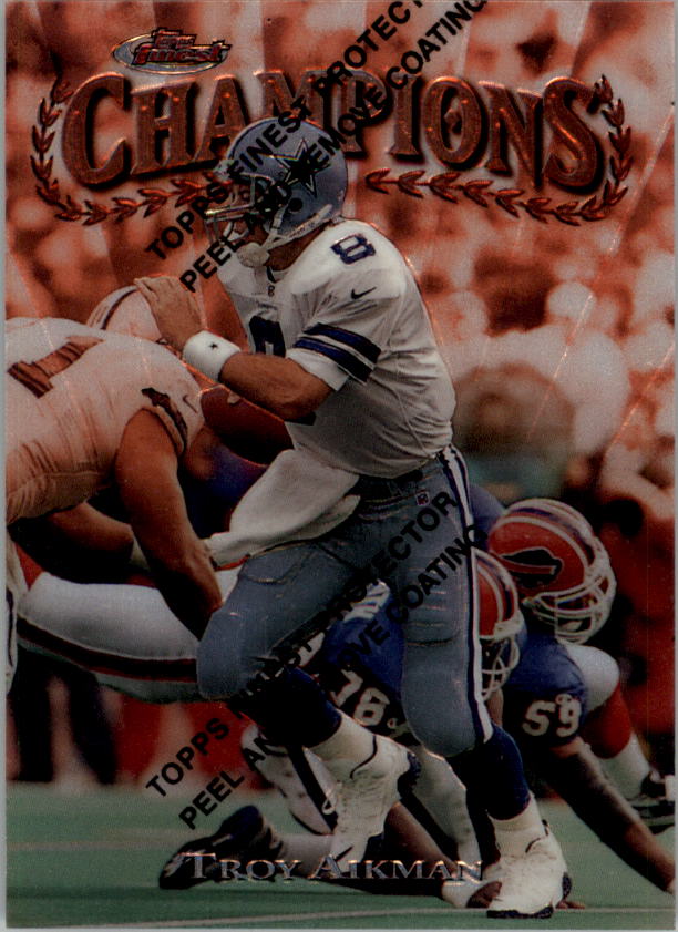 1997 Finest Football "Main Set" Cards #1 to #294 Promo Rookies and Veterans - Picture 209 of 350