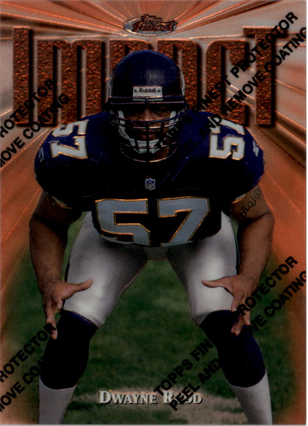 1997 Finest Football "Main Set" Cards #1 to #294 Promo Rookies and Veterans - Picture 279 of 350