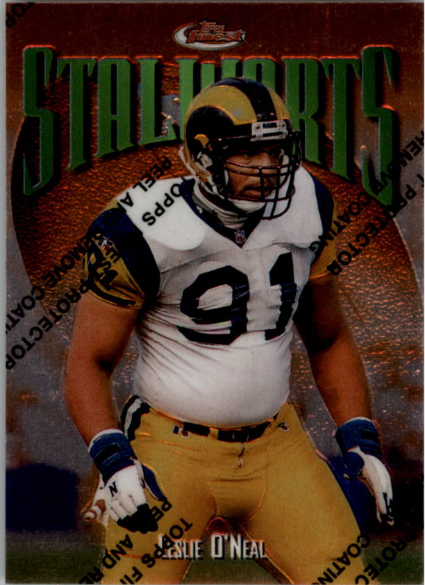 1997 Finest Football "Main Set" Cards #1 to #294 Promo Rookies and Veterans - Picture 281 of 350