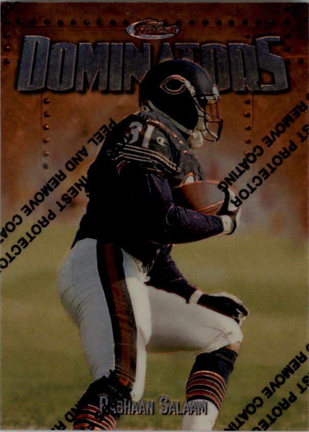 1997 Finest Football "Main Set" Cards #1 to #294 Promo Rookies and Veterans - Picture 287 of 350