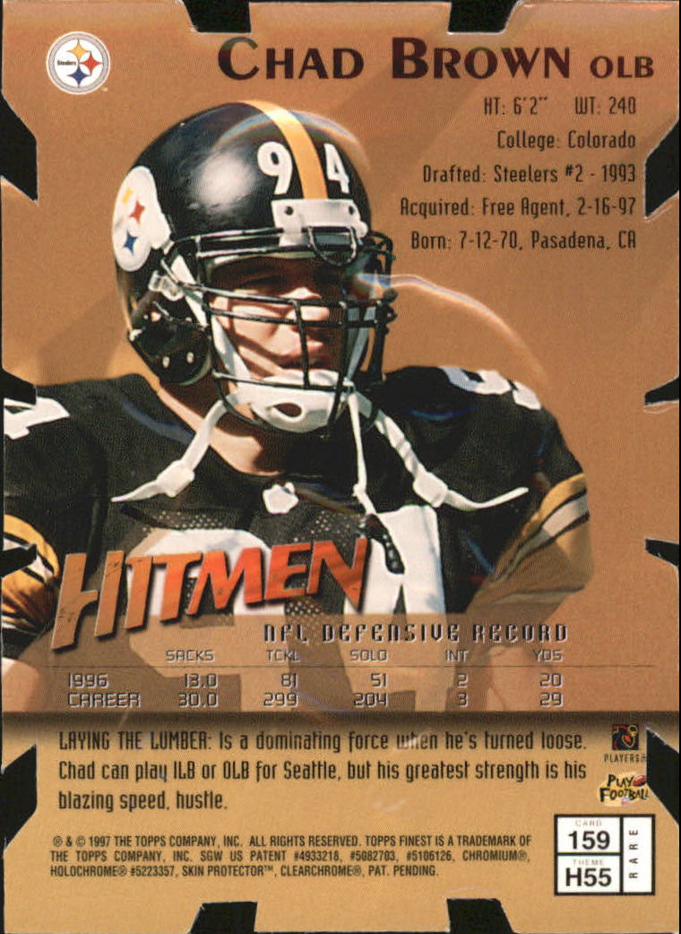 1997 Finest Football "Embossed and Refractors" Parallel Cards - Picture 11 of 51