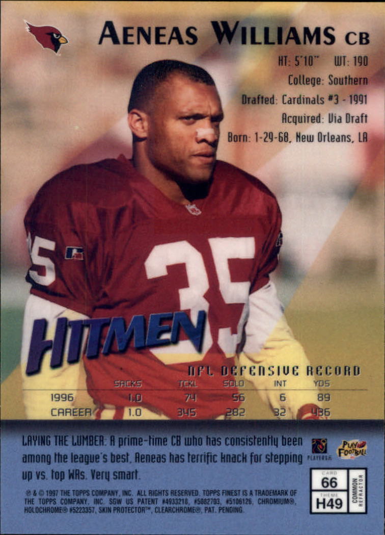 1997 Finest Football "Embossed and Refractors" Parallel Cards - Picture 19 of 51
