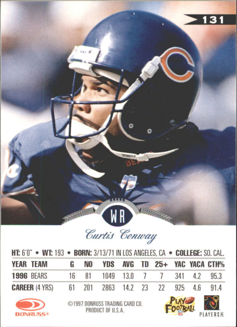 1997 Leaf Football "Fractal Matrix" Parallel Cards - Picture 15 of 17
